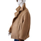 Camelfarbener Oversize-Caban