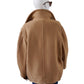 Camelfarbener Oversize-Caban
