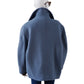 Mittelblauer Oversize-Caban