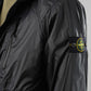 Nachtblaue Jacke mit Kapuze