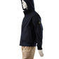Dunkelblaue Softshelljacke