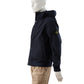 Dunkelblaue Softshelljacke
