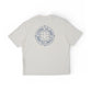 Cremefarbenes T-Shirt mit Rückenprint