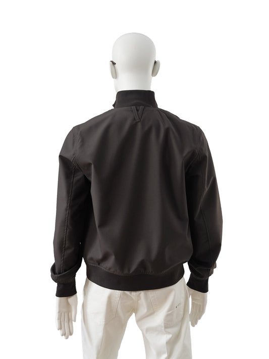 Dunkelbrauner Woll-Blouson von Valstar – Ansicht 6