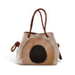 Sandfarbene/Braune Tasche von Tissa Fontaneda