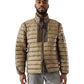 Olivfarbene Daunenjacke aus D.D. Shell von C.P. Company
