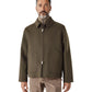 Olivgrüner Blouson aus Wollgewebe von Slowear