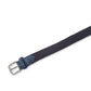 Dark blue braided belt