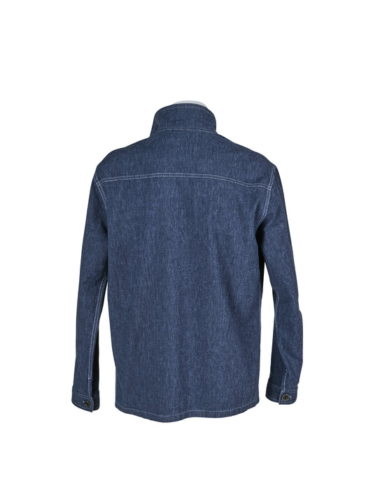 Denim Shirtjacket von Borelio – Ansicht 5