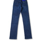 Dunkelblaue Jeans mit dezenter Waschung