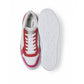 Weißer Sneaker mit Rot/Pinken Details