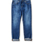 Mittelblaue Jeans mit kerniger Waschung "Icon"