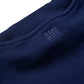 Dunkelblaues Sweatshirt mit kleinem tonigen " Ami de Coeur " Logo