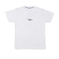 Weißes "Archivio" T-Shirt mit bordeauxfarbenem Rückenprint