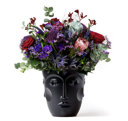 Champagnerkühler Faces Satin Black von Sieger by Fürstenberg – Ansicht 2